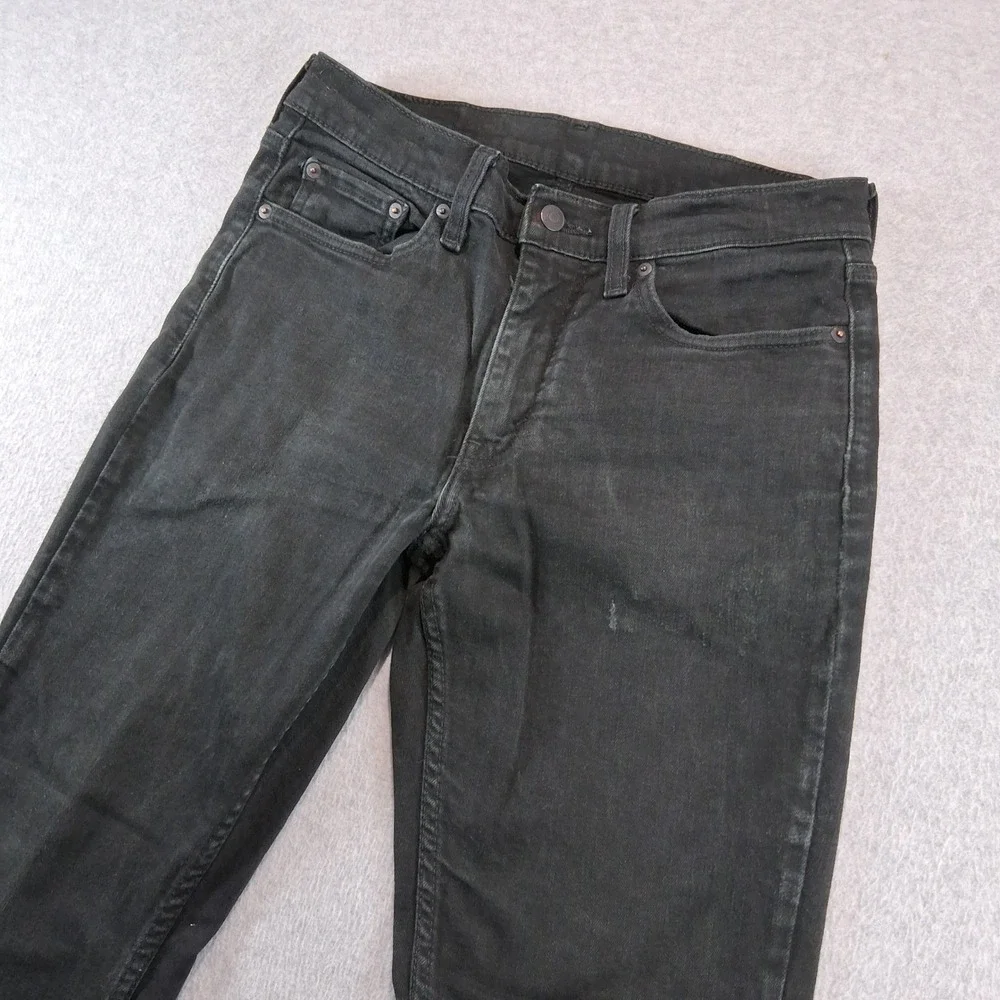 Levi's Mens Jeans 31x32 Black 511 Slim Fit Stretch Denim Pants